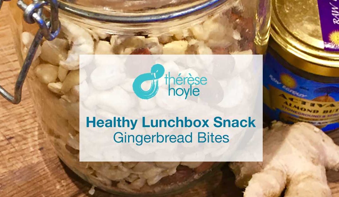 Healthy Lunchbox Snacks- Gingerbread Bites