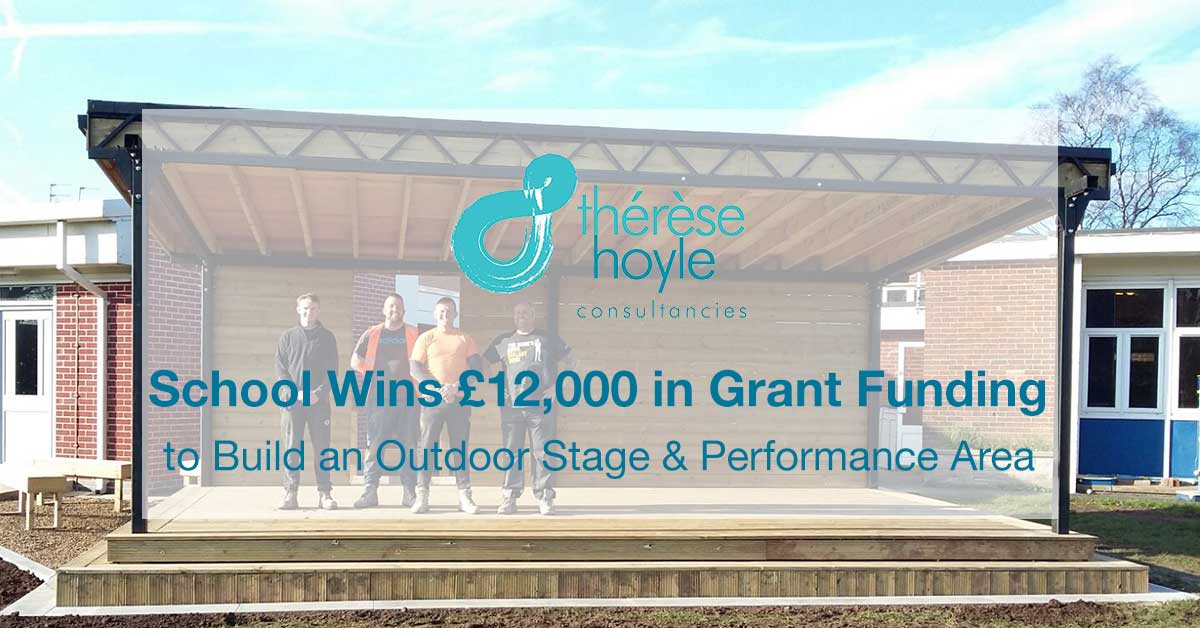 School Wins £12,000 in Grant Funding Outdoor Stage and Performace Area Project