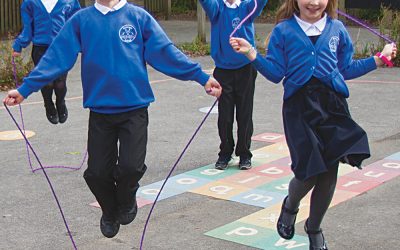 Autumn Skipping