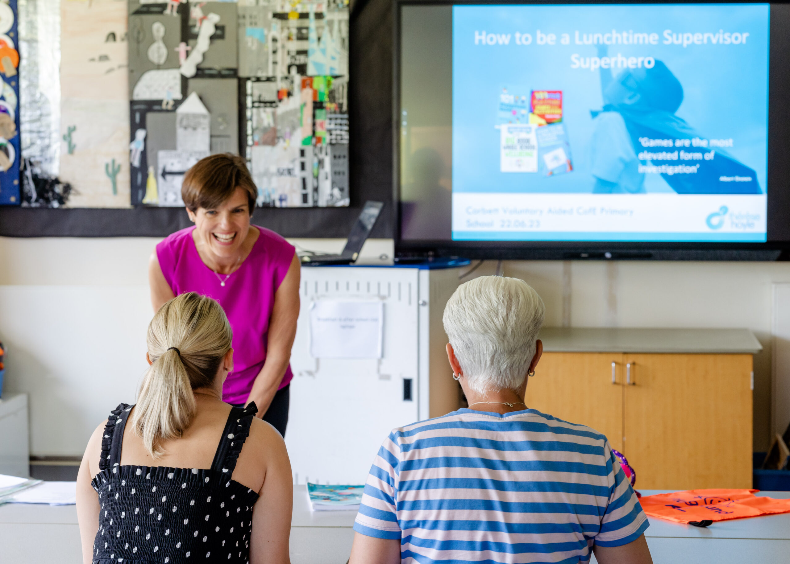 lunchtime supervisors therese training.jpg